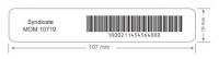 RFID метка UHF на металл Syndicate MOM 10719, NXP UCODE, 107x19x1.1 мм