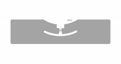 RFID метка UHF самоклеющаяся Hidden AZ-9654, HEC, 96,5х22,2 мм